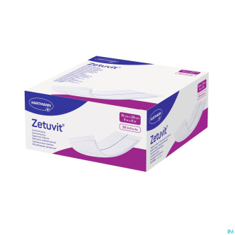 Zetuvit e sterile    20x40cm  5 4137860