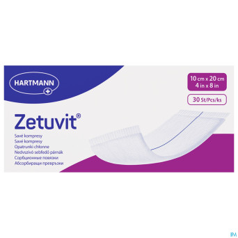 Zetuvit e sterile    20x40cm  5 4137860