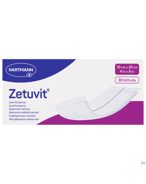 Zetuvit e sterile    20x40cm  5 4137860