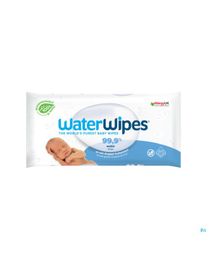 Waterwipes lingettes biodegradable 60