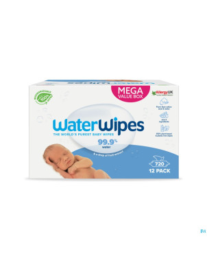 Waterwipes lingettes biodegradable 720