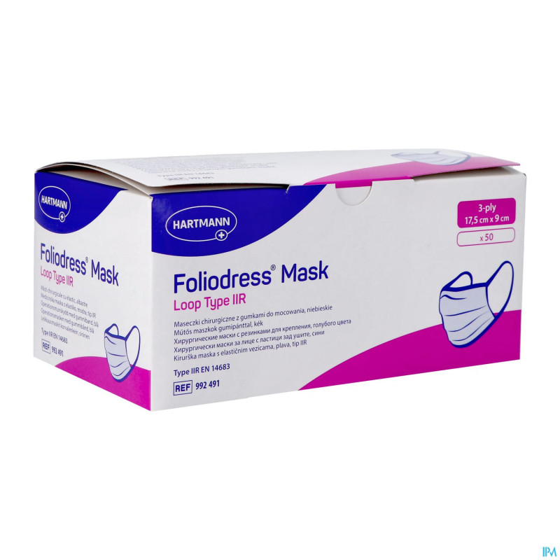 Foliodress masker loop iir 50 9924910