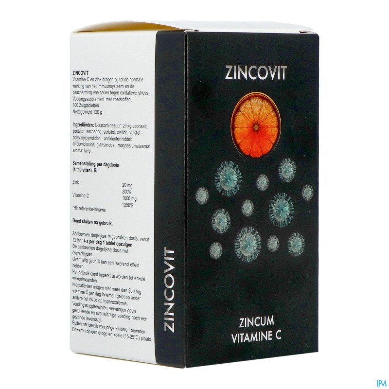 Zincovit    comp a sucer 100