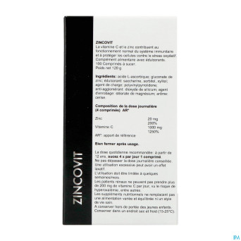 Zincovit    comp a sucer 100