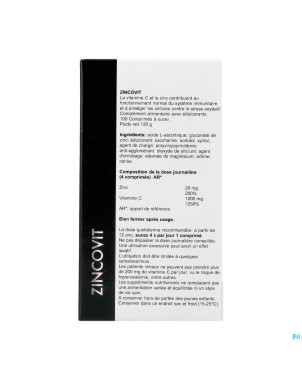 Zincovit    comp a sucer 100