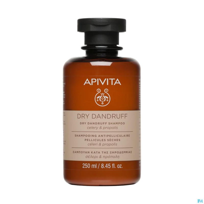 Apivita dry dandruff shampoo  250ml