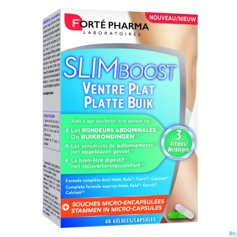 Slimboost ventre plat    caps 60