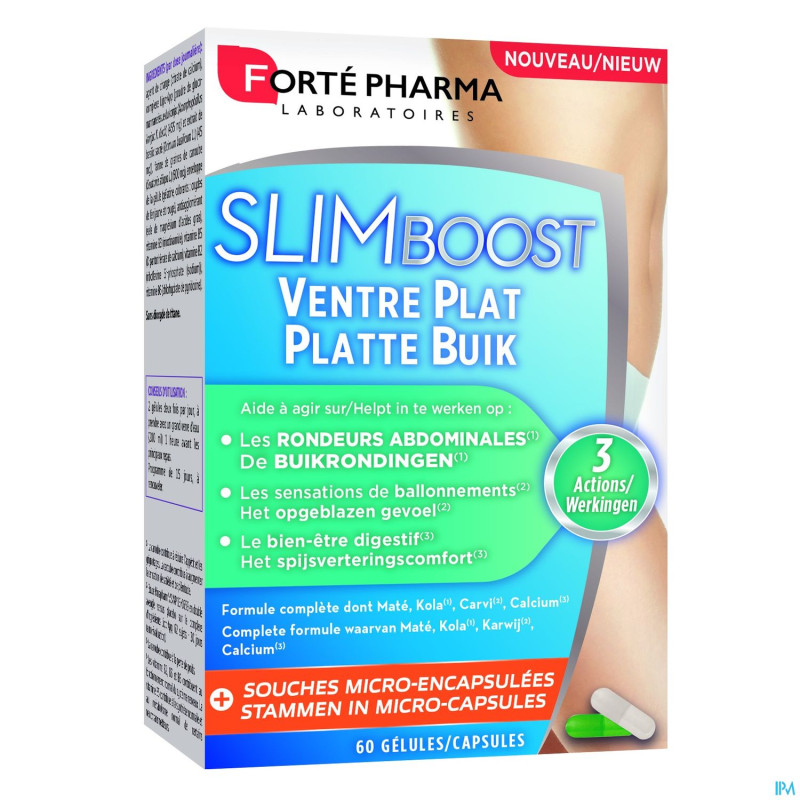 Slimboost ventre plat    caps 60