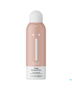 Naif linen shower foam    200ml