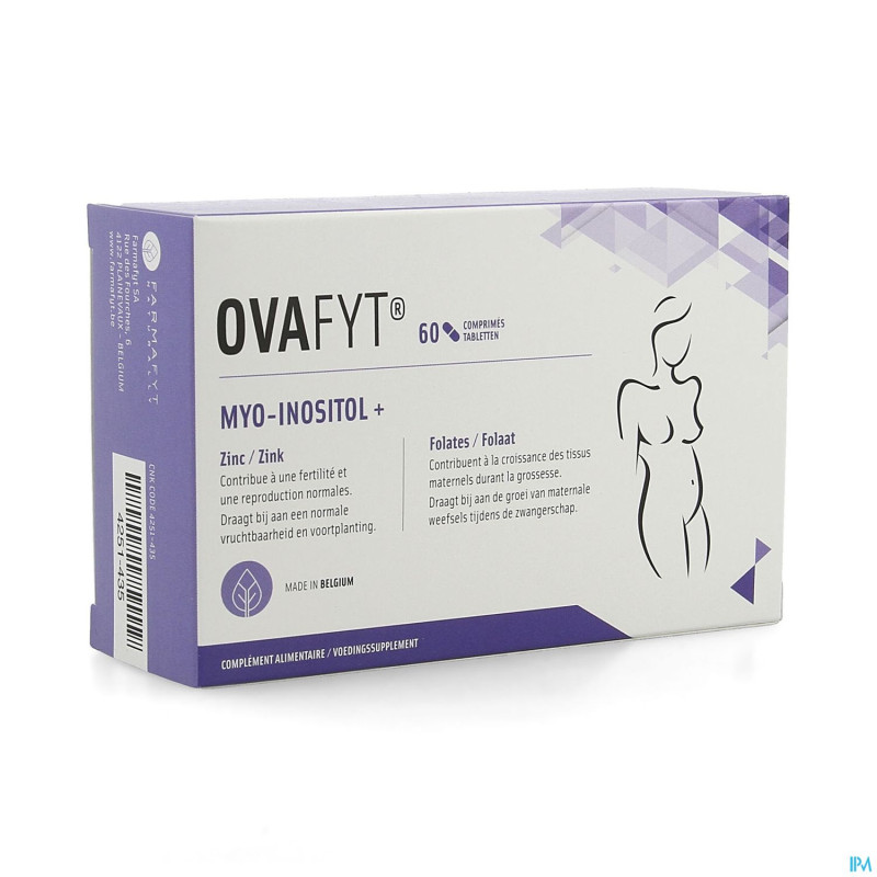 Ovafyt myo-inositol folates zinc    comp 60