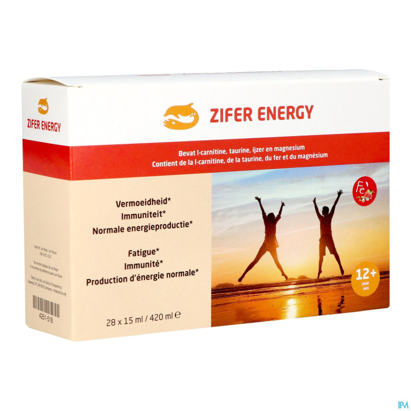 Zifer energy    amp 28x15ml