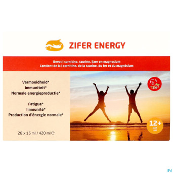Zifer energy    amp 28x15ml