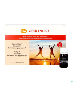 Zifer energy    amp 28x15ml