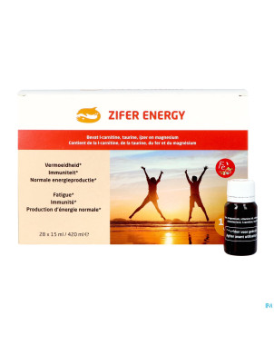 Zifer energy    amp 28x15ml