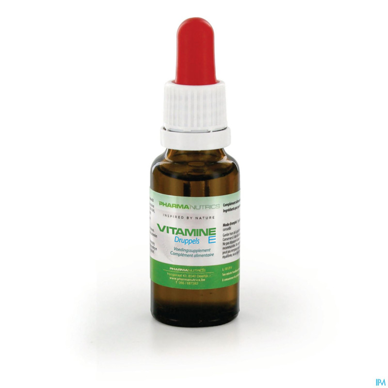 Vit e gouttes 20ml    pharmanutrics