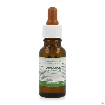 Vit e gouttes 20ml    pharmanutrics