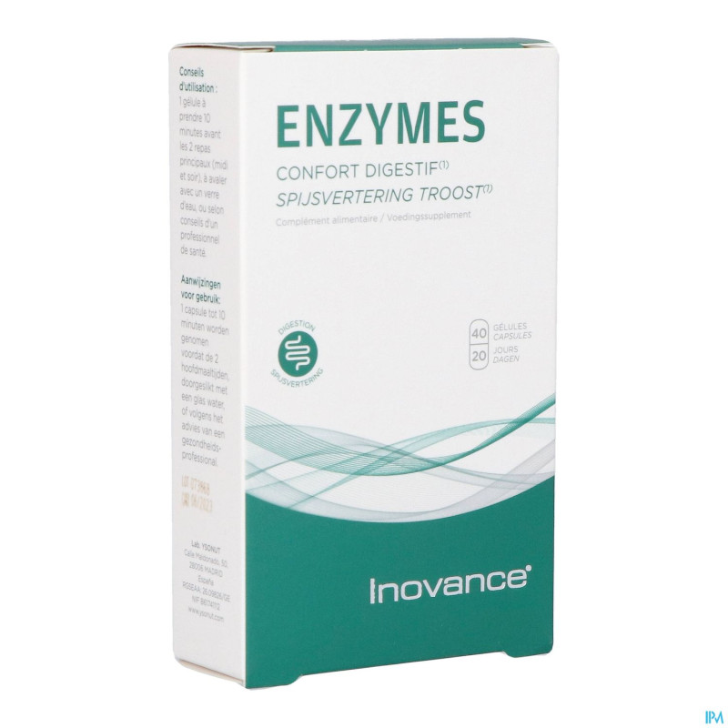 Inovance enzymes 40    caps 40