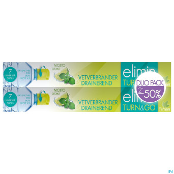 Elimin turn&go mojito duo pack    bouchons 2x7