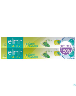 Elimin turn&go mojito duo pack    bouchons 2x7