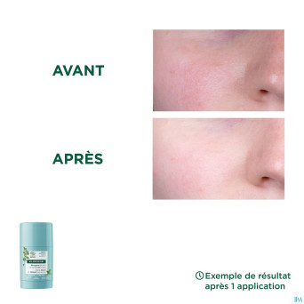 Klorane visage menthe aquatique masque stick   25g