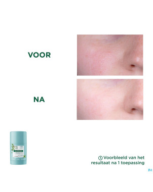 Klorane visage menthe aquatique masque stick   25g