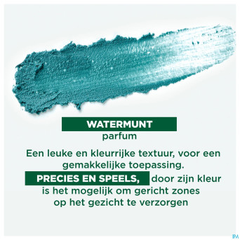 Klorane visage menthe aquatique masque stick   25g