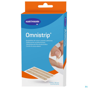 Omnistrip selfcare small 6x38mm 2x6    5400102