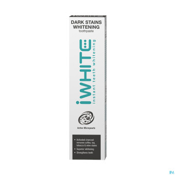 Iwhite dentif. dark stains whit. 75ml+brosse dents