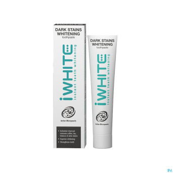 Iwhite dentif. dark stains whit. 75ml+brosse dents