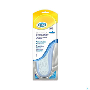 Scholl semelles chauss plates & decontractees t1 1