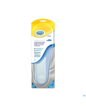 Scholl semelles chauss plates & decontractees t2 1