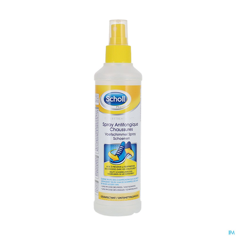 Scholl spray antifongique chaussures 250ml