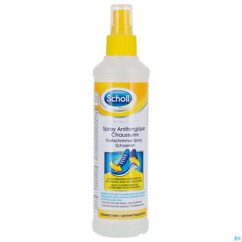 Scholl spray antifongique chaussures 250ml