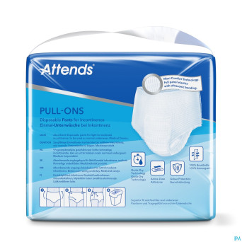 Attends pull-ons 4 s 1x22