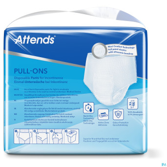 Attends pull-ons 4 s 1x22