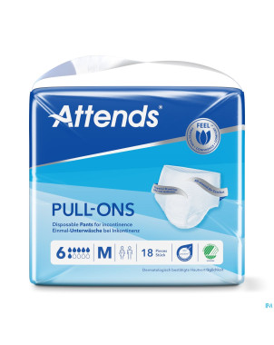 Attends pull-ons 6 m 1x18