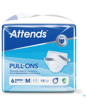 Attends pull-ons 6 m 1x18