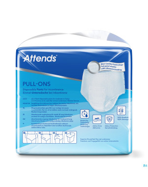 Attends pull-ons 6 xl 1x16