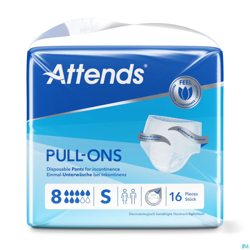 Attends pull-ons 8 s 1x16