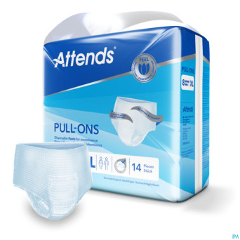 Attends pull-ons 8 xl 1x14