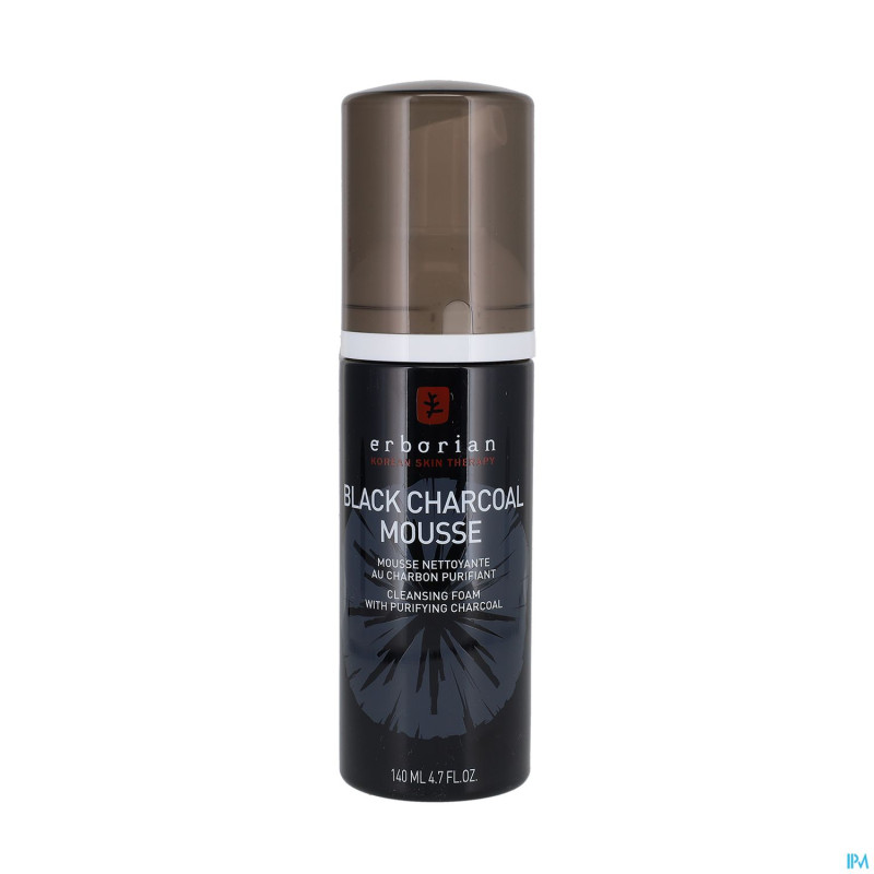 Erborian black charcoal mousse 140ml