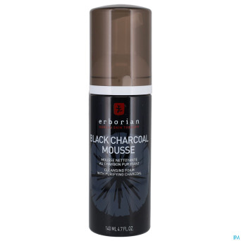 Erborian black charcoal mousse 140ml