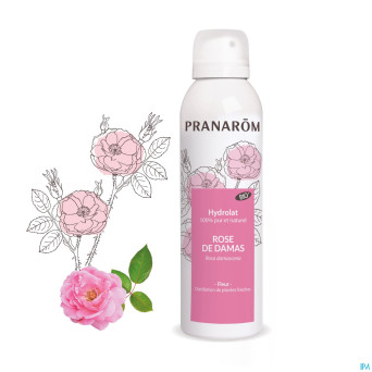 Pranarom hydrolat rose damas bio 150ml