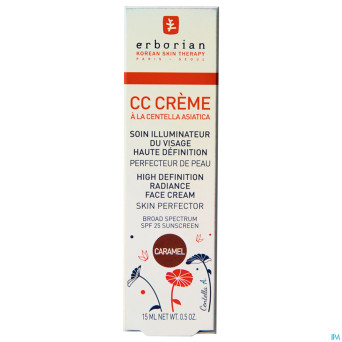 Erborian cc creme caramel 15ml