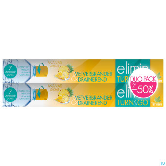 Elimin turn&go ananas duo pack    bouchons 2x7