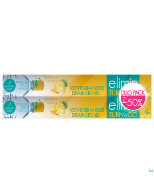 Elimin turn&go ananas duo pack    bouchons 2x7