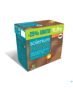 Solenium intense caps 112 + caps 28    promo pack