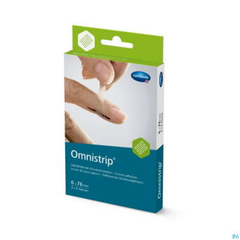 Omnistrip selfcare large 6x76mm 2x3    5400203