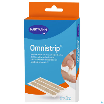 Omnistrip selfcare large 6x76mm 2x3    5400203