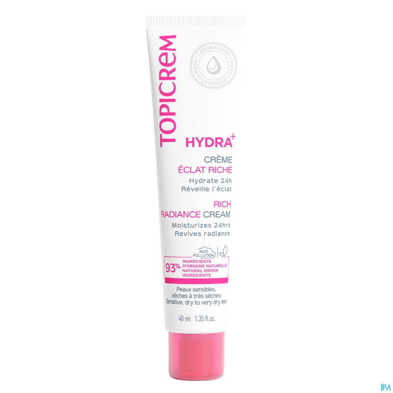 Hydra+ creme hydratante eclat riche    40ml